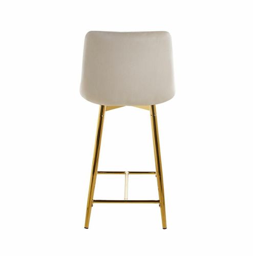 Hoker Poly Low beżowy/ złote nogi na Arena.pl