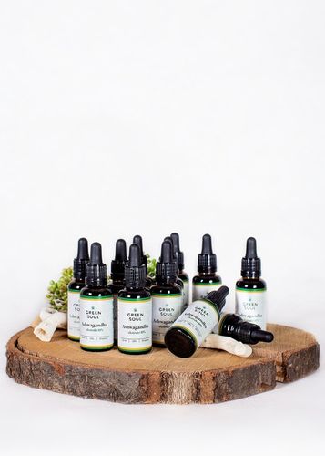 Ashwagandha Krople 10% Witanolidów Stres Spokój Pamięć Adaptogen Forte 30ml na Arena.pl