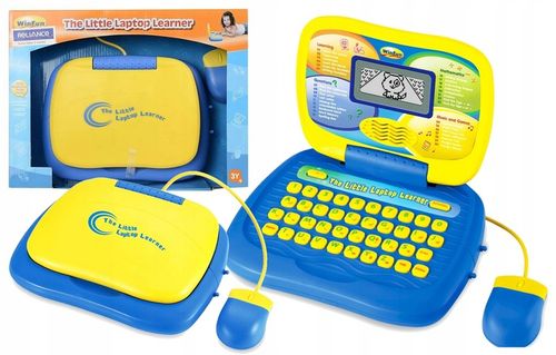 SMILY PLAY EDUKACYJNY LAPTOP DLA MALUCHA komputerek dla dzieci +3 lata na Arena.pl
