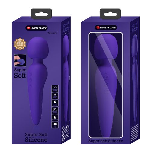 Masażer Meredith Purple 21,5Cm Pretty Love na Arena.pl