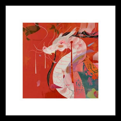 Plakat 20x20cm Orientacyjny Smok na Arena.pl