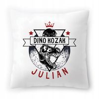 Poduszka Dla Juliana Na Urodziny Ze Zdjęciem Na Prezent Biała 40X40 Cm