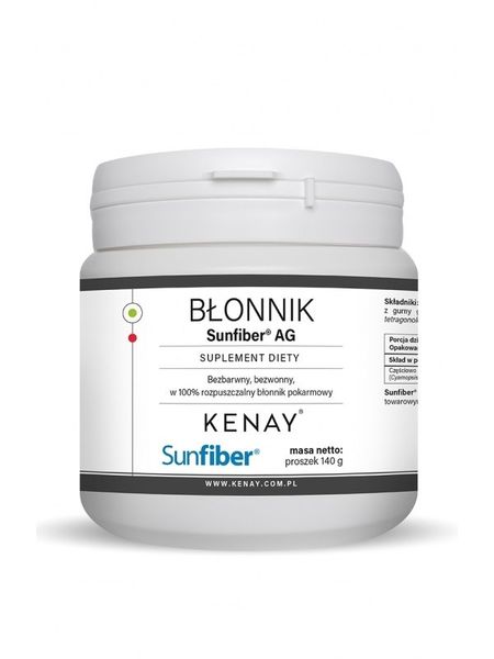 KENAY Błonnik Sunfiber® AG (140 g) zdjęcie 1