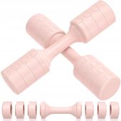 HANTLE CIĘŻARKI REGULOWANE DLA KOBIET 2–5 KG ZESTAW HANTELKI DO DOMU