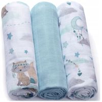 BABYONO PIELUSZKI PIELUCHY BAMBUSOWE NATURALNE