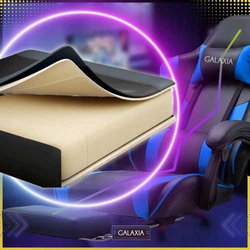 FOTEL GAMINGOWY BIUROWY Obrotowy Kubełkowy Krzesło Gamingowe Z Podnóżkiem na Arena.pl