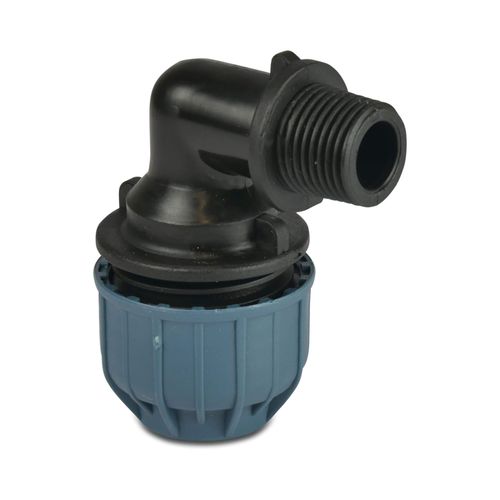 Jason Kolano 90° przejściowe PP 20 mm x 1/2" zacisk x GZ 10 bar na Arena.pl