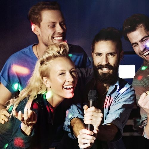 Głośnik BLUETOOTH KARAOKE USB LED KULKA+ mikrofon na Arena.pl