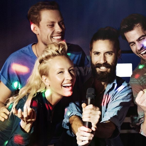 Głośnik BLUETOOTH KARAOKE USB LED KULKA+ mikrofon zdjęcie 3