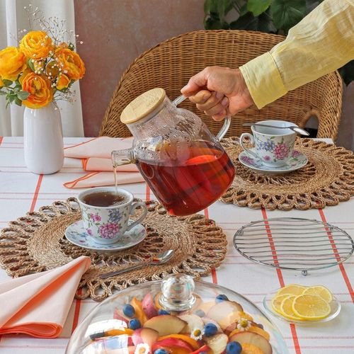 DZBANEK Szklany ze Spiralą Gorące i Zimne do HERBATY ZIÓŁ Tadar Nexo na Arena.pl