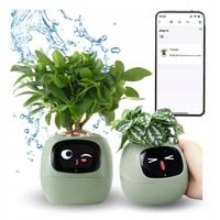 Inteligentna doniczka IVY SMART PLANTER osłonka na donicę PLANTSIO ZIELONA