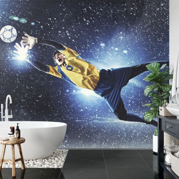 Emaga Fototapeta Bramkarz W Locie Vinyl Strukturalny 450x300 zdjęcie 7