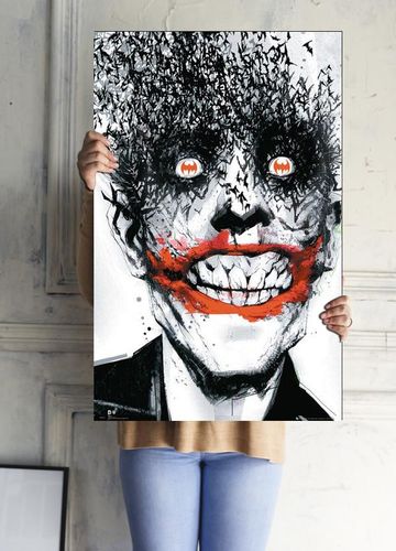 Batman Comic Joker Bats - plakat 61x91,5 cm na Arena.pl