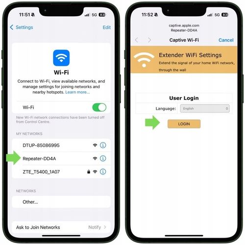 Domowy Wzmacniacz Sygnału WiFi Punkt Dostępu 300Mbps Szybki Bez Aplikacji na Arena.pl