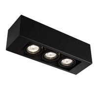 LAMPA sufitowa SETO 1138 Shilo natynkowa OPRAWA reflektorowa czarna