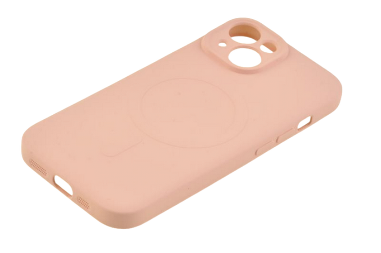 Etui Mercury Goospery MagSafe Silicone do Apple iPhone 15 różowy zdjęcie 1