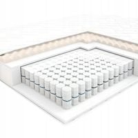 Materac Sprężynowy ZORBA Hilding 160x200 cm Kieszeniowy H2 H3