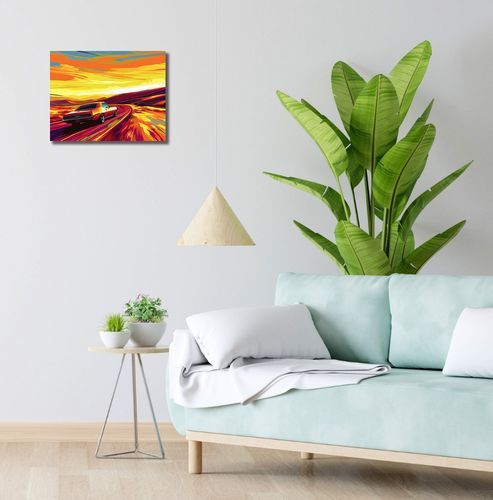 Obraz 40x30cm Pędź Przed Siebie na Arena.pl