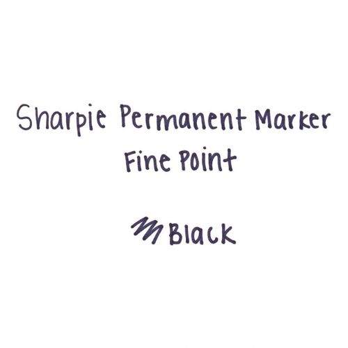 Marker permanenty Sharpie Fine czarny na Arena.pl