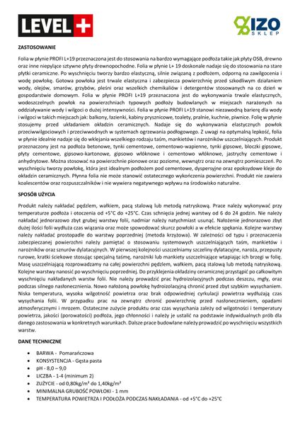 Zestaw Hydroizolacja Folia w płynie 12kg Taśma 15m Grunt zdjęcie 9