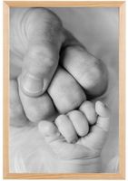 RAMKA DREWNIANA PLEXI NATURALNA SOSNOWA , FOTO RAMA A3 29,7x42 cm