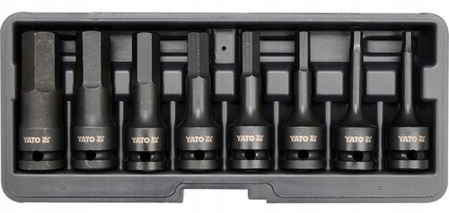 YATO ZESTAW UDAROWE KLUCZE IMBUSOWE TRZPIENIOWE imbusy 1/2" HEX 5-19mm na Arena.pl