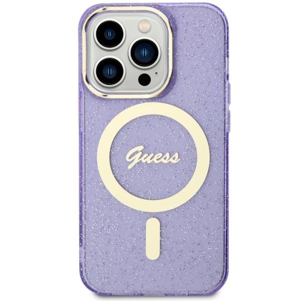 Etui Guess do iPhone 14 Pro Max, Fioletowy, MagSafe zdjęcie 3