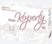 koperty białe 176 x 125 mm 50szt.  kb6_ogbi_523