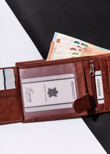 duży, skórzany portfel męski w orientacji poziomej - always wild na Arena.pl