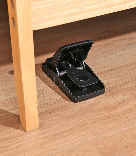 Łapka pułapka na myszy gryzonie bardzo mocna gilotyna myszołapka czarna na Arena.pl