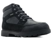 Geox Trzewiki męskie - U Akim B ABX B ocieplane - rozmiar 44 - czarny nubuk