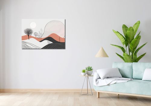 Obraz 90x60cm Półcień Widoku na Arena.pl