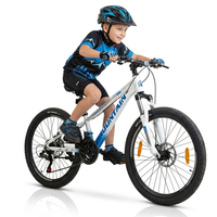 ROWER GÓRSKI MOUNTAIN MTB 24 CALI AMORTYZACJA TARCZE 130-145cm # 371