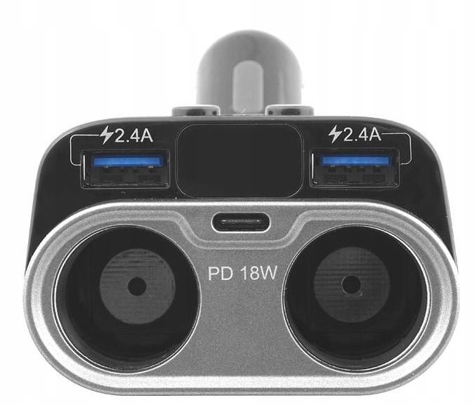 ŁADOWARKA USB SAMOCHODOWA DZIELNIK GNIAZDA B8I zdjęcie 3