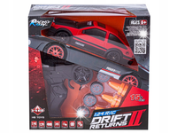 Samochód Do Driftu, Auto RC Drift 1:24 2,4 GHz 4WD CZERWONA TOYOTA