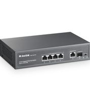 PRZEŁĄCZNIK SIECIOWY MOKERLINK POE-G042GS SWITCH HUB GIGABIT POE 75 W PRO