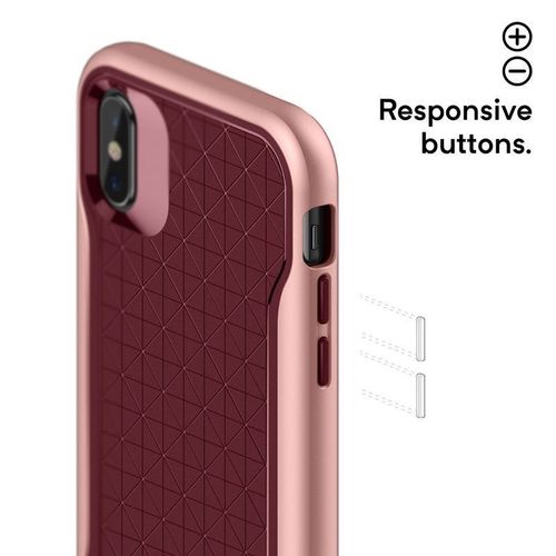 Caseology Apex Case - Etui iPhone X (Burgundy) na Arena.pl