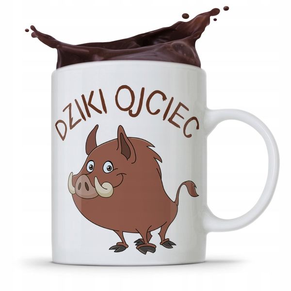 Kubek Na Dzień Ojca Dla Taty Dziki Ojciec Prezent Z Nadrukiem Ze Zdjęciem zdjęcie 1