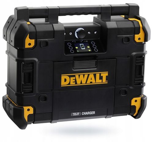 Radio budowlane Bluetooth TSTAK DEWALT DWST1-81078 z funkcją ładowarki na Arena.pl