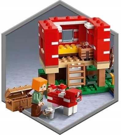 21179 - lego minecraft - dom w grzybie na Arena.pl