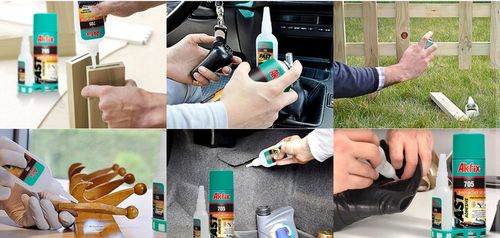 Klej Cyjanoakrylowy z Aktywatorem AKFIX 705 Zestaw 65g + 200ml UNIWERSALNY na Arena.pl