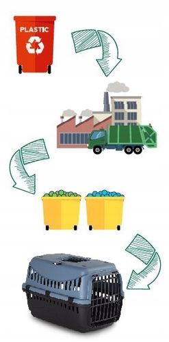 SOLIDNY TRANSPORTER DLA PSA KOTA KRÓLIKA Gipsy 50 Plastic KOLORY na Arena.pl