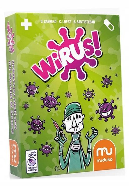 WIRUS MUDUKO WIRUS! GRA KARCIANA zdjęcie 1