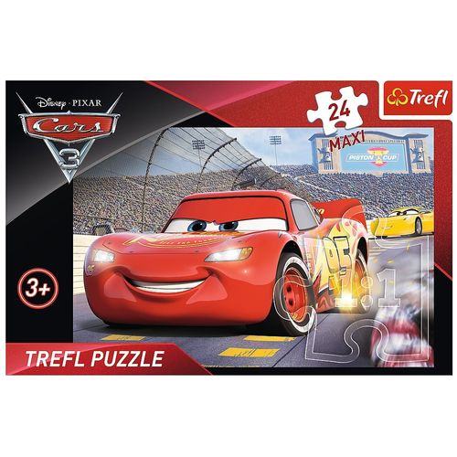 Puzzle 24 Elementy Maxi Cars 3 na Arena.pl