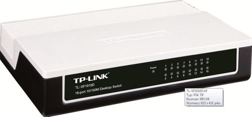 TP-LINK SF1016D switch L2 16x10/100 Desktop na Arena.pl