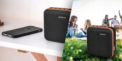 GŁOŚNIK BLUETOOTH Przenośny Bezprzewodowy z radiem MANTA SPK01GO MP3 USB FM na Arena.pl