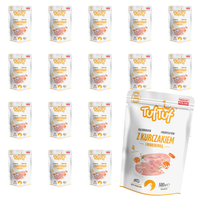 MOKRA KARMA DLA PSA TufTuf SASZETKA MIELONKA KURCZAK MARCHEWKA 20x500G