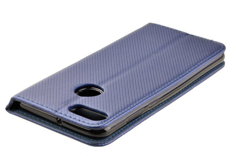 Etui Smart W1 do HUAWEI Y9 2018 niebieski zdjęcie 4