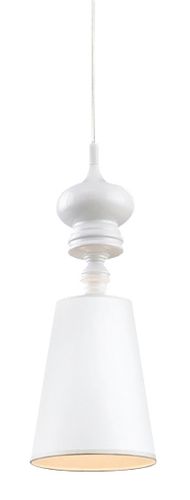 LAMPA WISZĄCA QUEEN 1 BIAŁA na Arena.pl