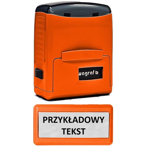 Pieczątka Wagraf B1s do 3 wersów - 12 kolorów obudowy do wyboru na Arena.pl